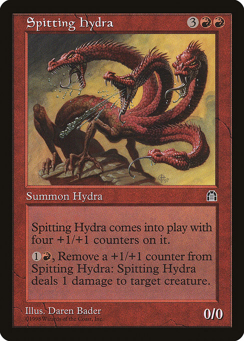 Spitting Hydra - Stronghold Rare Card