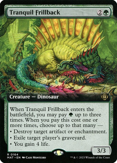 Tranquil Frillback - March of the Machine: The Aftermath Rare Card