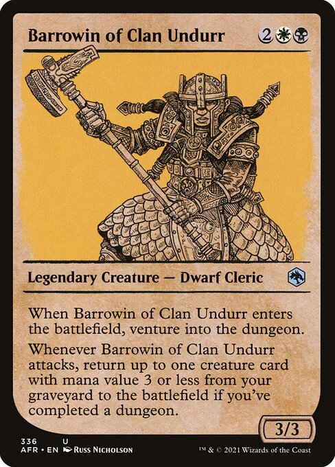 Barrowin of Clan Undurr - Adventures in the Forgotten Realms Uncommon Card