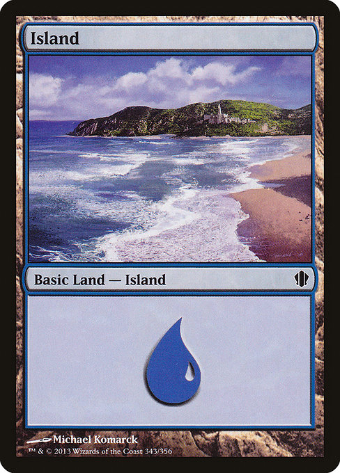 Island - Commander 2013 Common Card