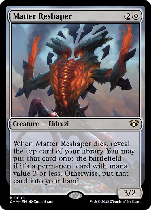 Matter Reshaper - Commander Masters Rare Card