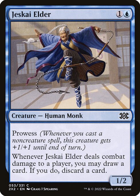 Jeskai Elder - Double Masters 2022 Common Card