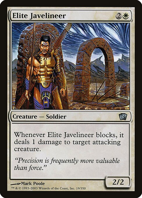 Elite Javelineer - Eighth Edition Uncommon Card