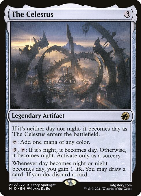 The Celestus - Innistrad: Midnight Hunt Rare Card
