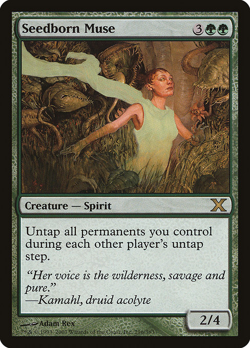 Seedborn Muse - Tenth Edition Rare Card