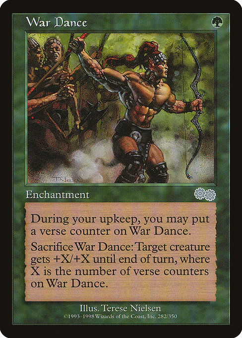 War Dance - Urza's Saga Uncommon Card