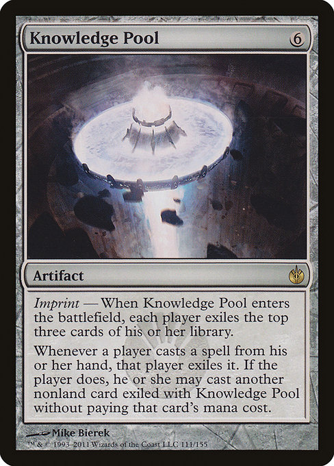 Knowledge Pool - Mirrodin Besieged Rare Card