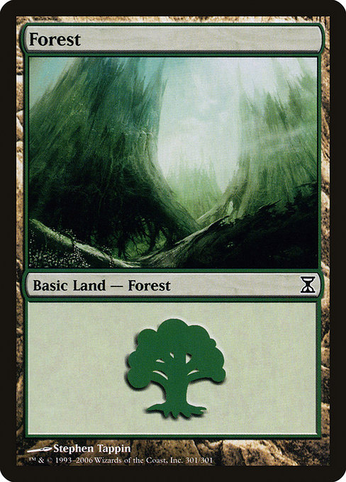 Forest - Time Spiral Common Card