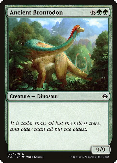 Ancient Brontodon - Ixalan Common Card