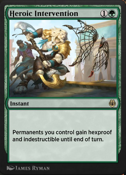 Heroic Intervention - Kaladesh Remastered Rare Card
