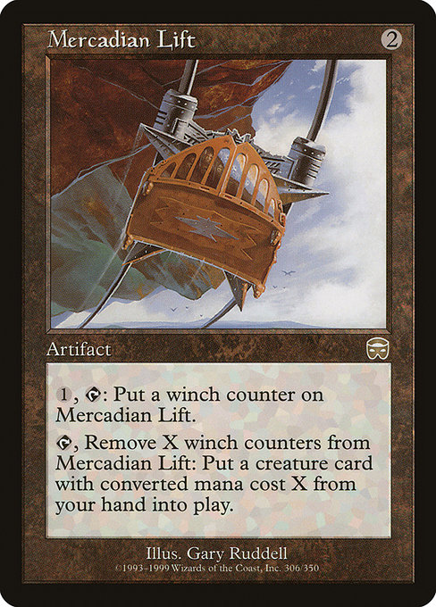 Mercadian Lift - Mercadian Masques Rare Card