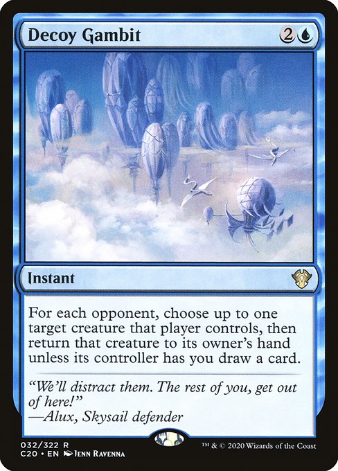 Decoy Gambit - Commander 2020 Rare Card