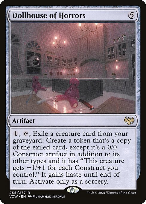 Dollhouse of Horrors - Innistrad: Crimson Vow Rare Card