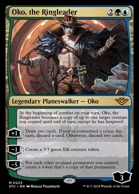 Oko, the Ringleader - Outlaws of Thunder Junction Mythic Card