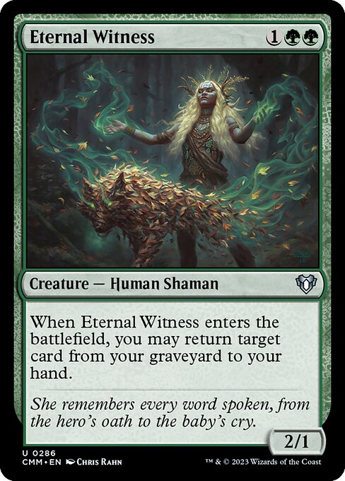 Eternal Witness - Commander Masters Uncommon Card