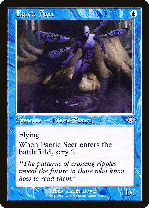 Faerie Seer - Modern Horizons 1 Timeshifts Uncommon Card