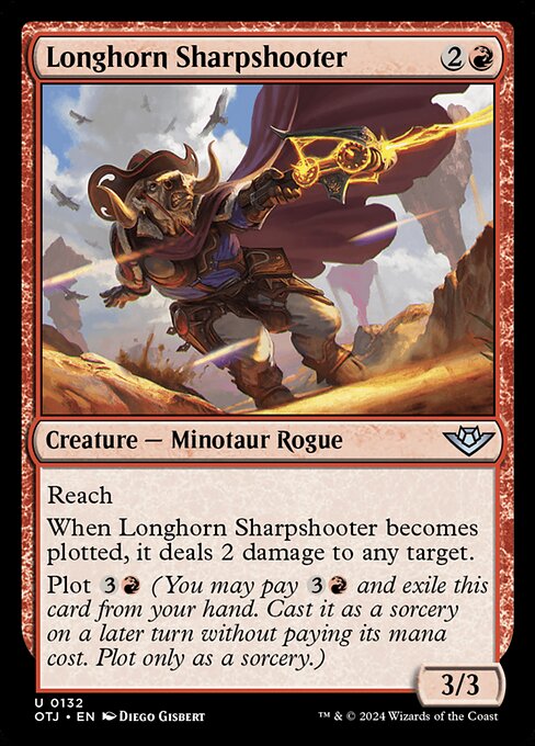 Longhorn Sharpshooter - Outlaws of Thunder Junction Uncommon Card