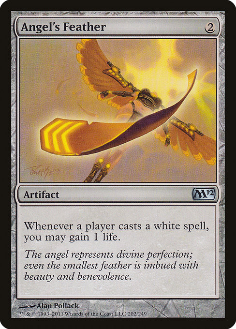 Angel's Feather - Magic 2012 Uncommon Card