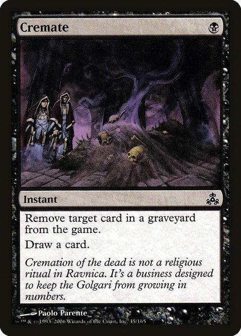 Cremate - Guildpact Common Card