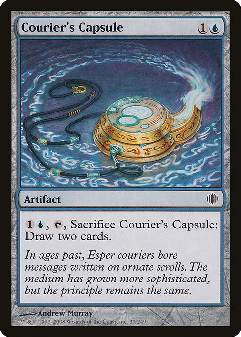 Courier's Capsule - Shards of Alara Common Card