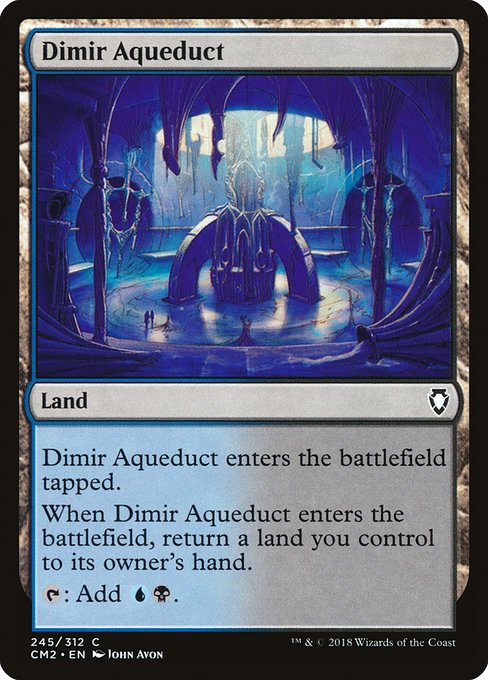 Dimir Aqueduct - Commander Anthology Volume II Common Card