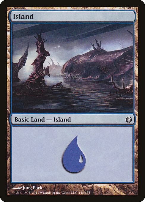 Island - Mirrodin Besieged Common Card