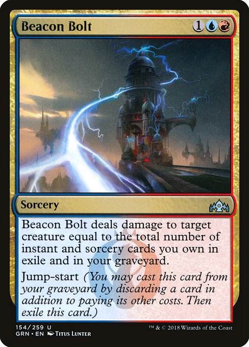 Beacon Bolt - Guilds of Ravnica Uncommon Card