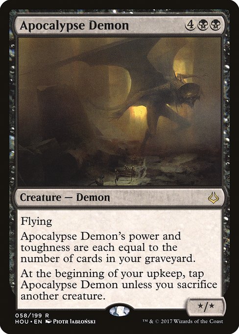 Apocalypse Demon - Hour of Devastation Rare Card