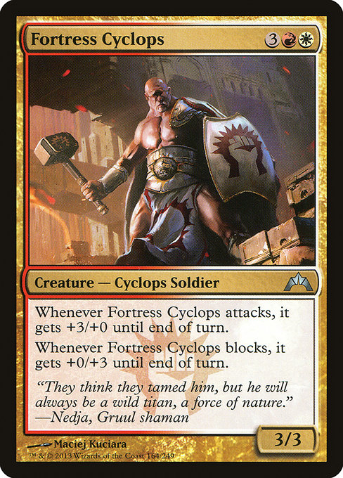 Fortress Cyclops - Gatecrash Uncommon Card