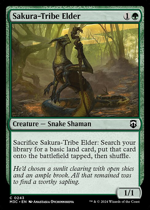 Sakura-Tribe Elder - Modern Horizons 3 Commander Common Card