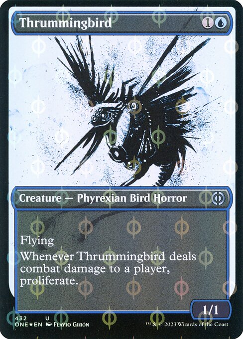 Thrummingbird - Phyrexia: All Will Be One Uncommon Card