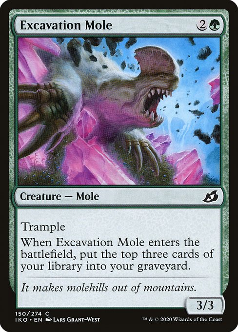 Excavation Mole - Ikoria: Lair of Behemoths Common Card