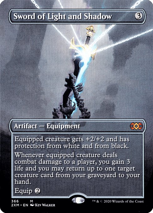 Sword of Light and Shadow - Double Masters Mythic Card
