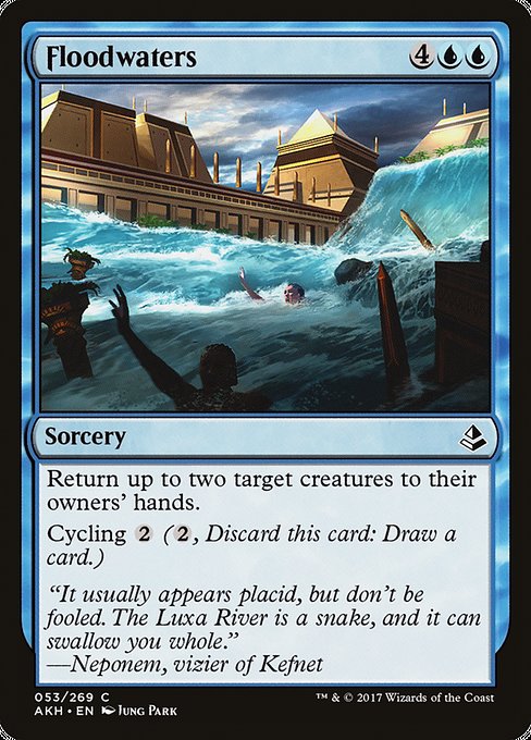 Floodwaters - Amonkhet Common Card
