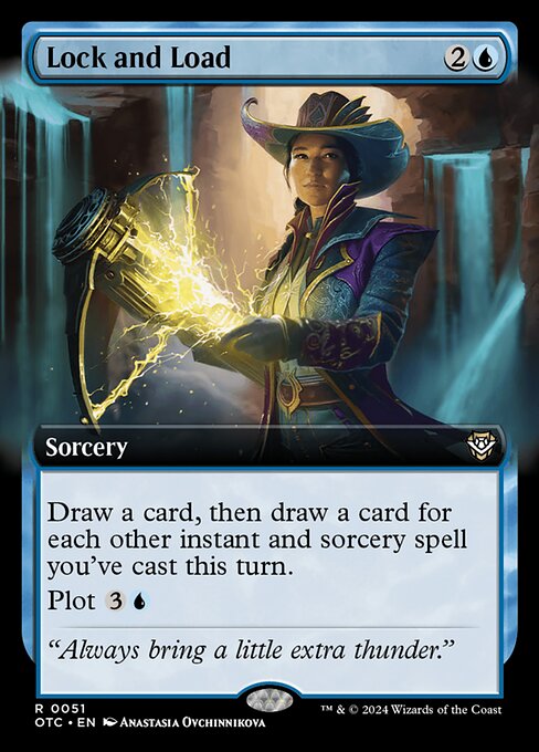 Lock and Load - Outlaws of Thunder Junction Commander Rare Card