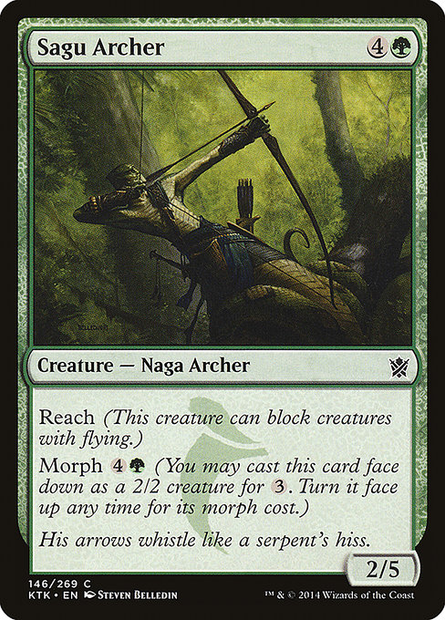 Sagu Archer - Khans of Tarkir Common Card