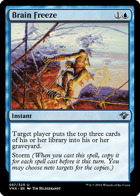 Brain Freeze - Vintage Masters Uncommon Card