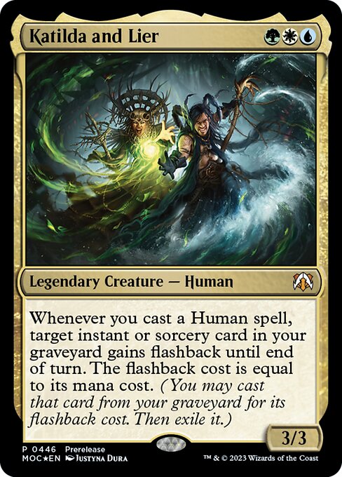 Katilda and Lier - March of the Machine Commander Mythic Card