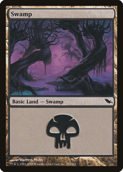 Swamp - Shadowmoor Common Card