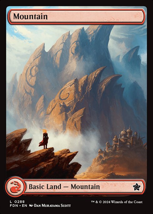 Mountain - Foundations Common Card