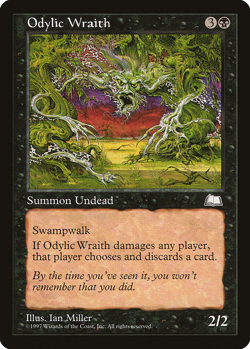 Odylic Wraith - Weatherlight Uncommon Card