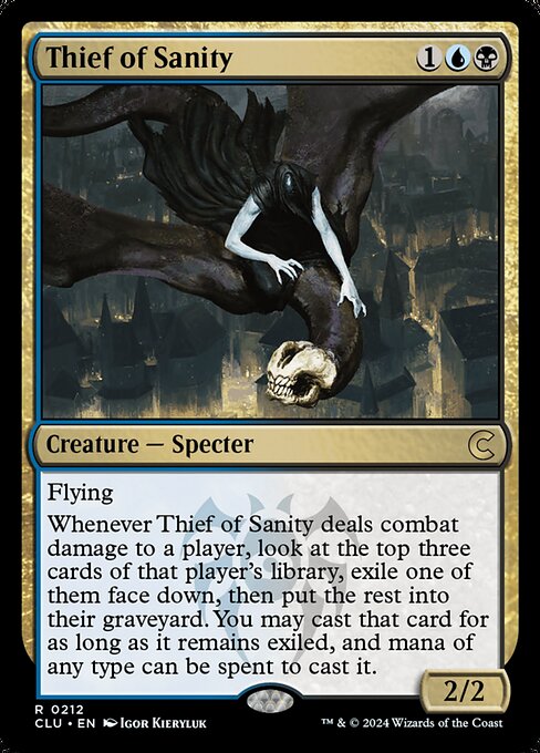 Thief of Sanity - Ravnica: Clue Edition Rare Card