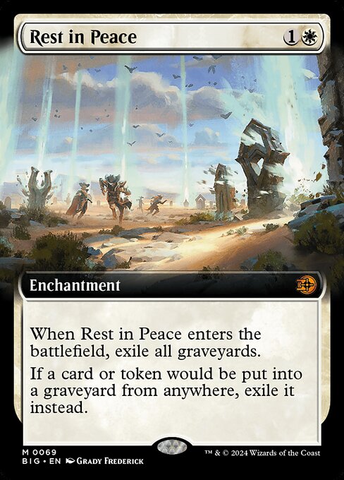 Rest in Peace - The Big Score Mythic Card