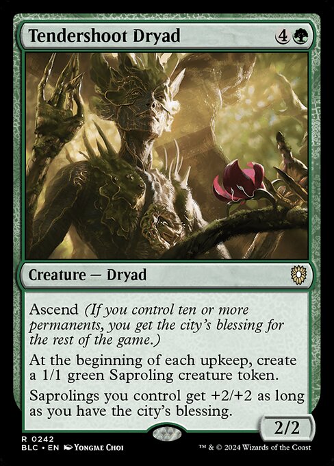 Tendershoot Dryad - Bloomburrow Commander Rare Card