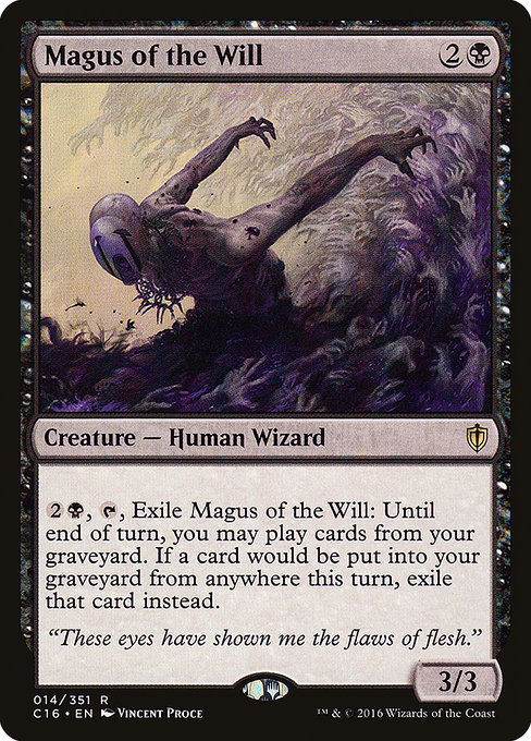 Magus of the Will - Commander 2016 Rare Card