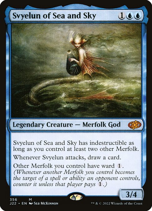 Svyelun of Sea and Sky - Jumpstart 2022 Mythic Card