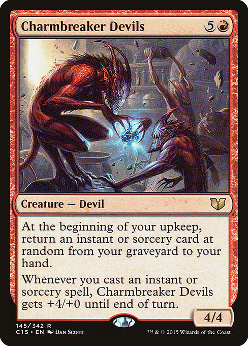 Charmbreaker Devils - Commander 2015 Rare Card