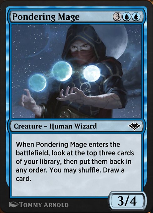 Pondering Mage - Jumpstart: Historic Horizons Common Card