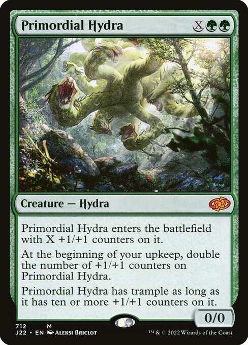 Primordial Hydra - Jumpstart 2022 Mythic Card