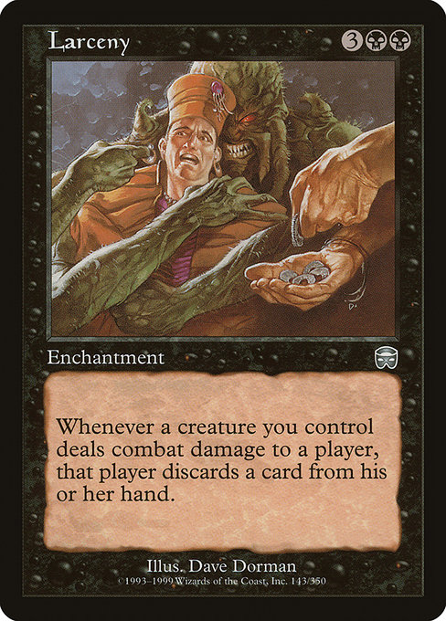 Larceny - Mercadian Masques Uncommon Card